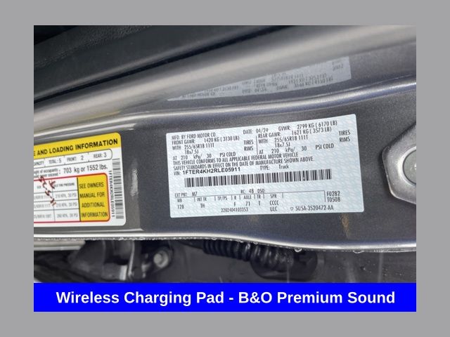 2024 Ford Ranger Lariat SuperCrew 4WD