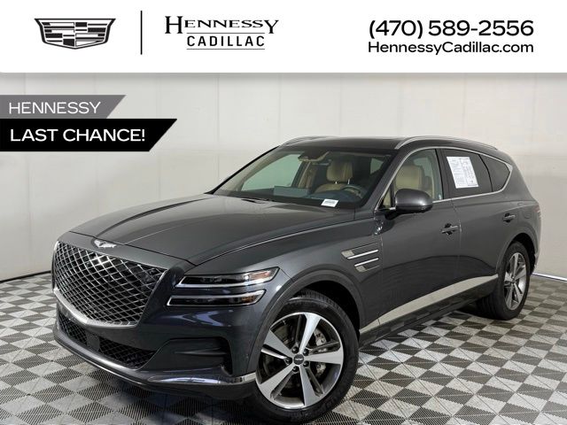 Gray 2023 Genesis GV80 SUV / Crossover All-Wheel Drive 8-Speed Automatic