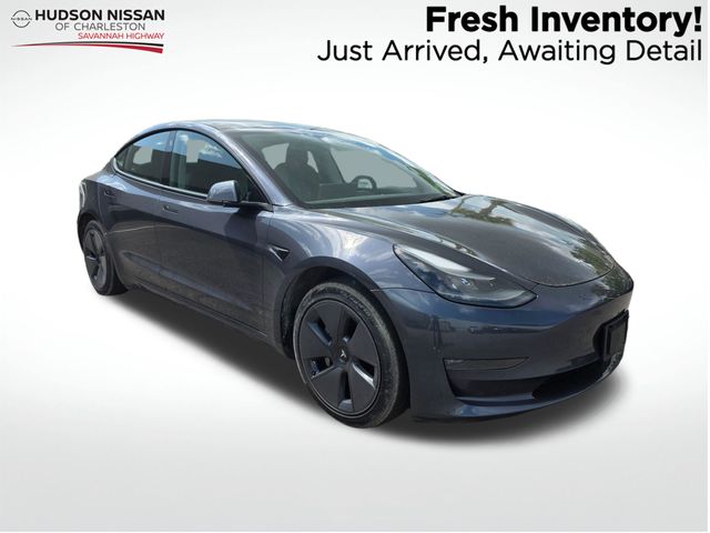 Midnight Silver Metallic 2022 Tesla Model 3 Long Range AWD Sedan All-Wheel Drive 1-Speed Automatic