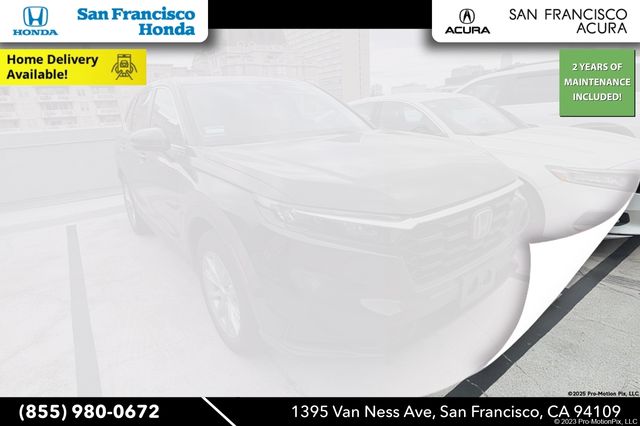 Crystal Black Pearl 2025 Honda CR-V EX-L AWD SUV / Crossover All-Wheel Drive Continuously Variable Transmission