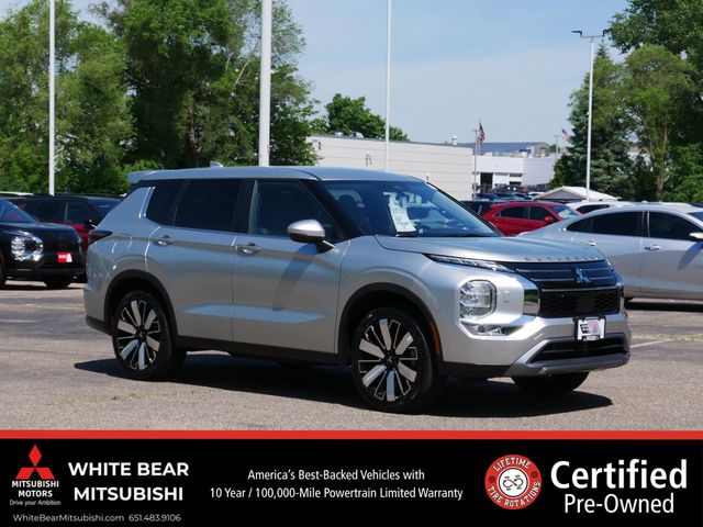 Alloy Silver Metallic 2025 Mitsubishi Outlander SUV / Crossover All-Wheel Drive Continuously Variable Transmission