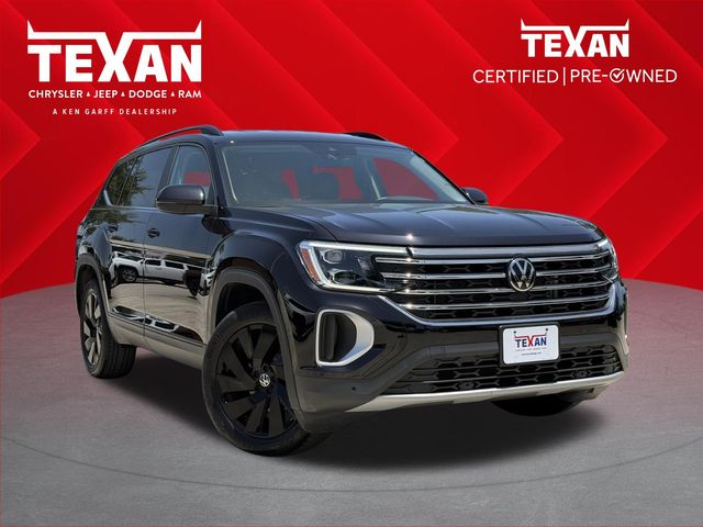 2025 Volkswagen Atlas 2.0T SE w/Technology Black at Gullo Toyota