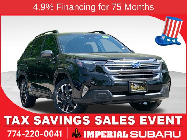 Crystal Black Silica 2026 Subaru Forester Hybrid SUV / Crossover All-Wheel Drive Continuously Variable Transmission