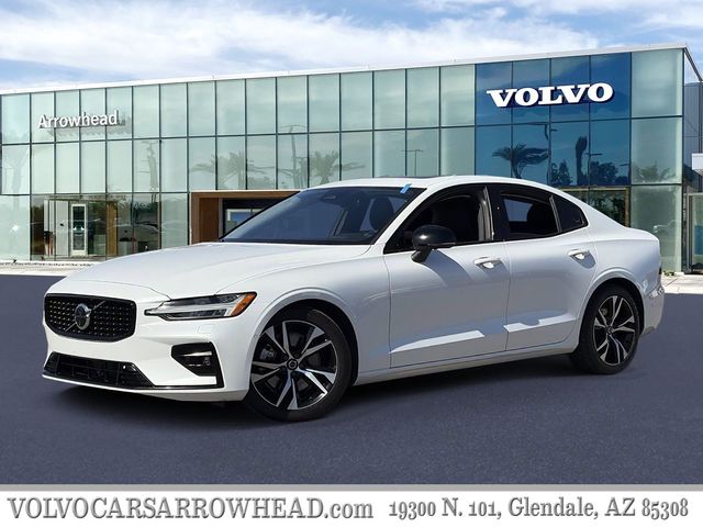 White 2023 Volvo S60 Sedan All-Wheel Drive Automatic