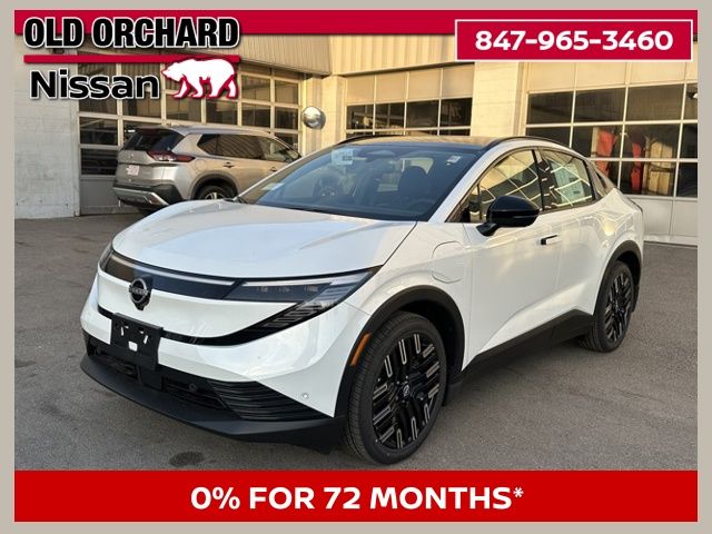 Everest White Pearl Tricoat 2026 Nissan LEAF Platinum+ FWD SUV / Crossover Front-Wheel Drive Automatic