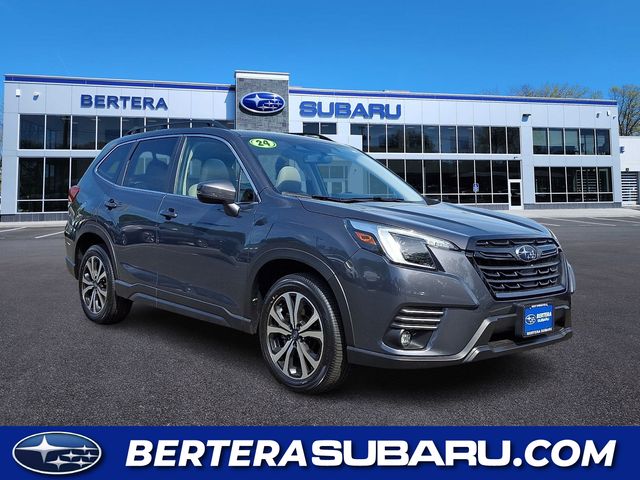 Gray Metallic 2024 Subaru Forester SUV / Crossover All-Wheel Drive Continuously Variable Transmission