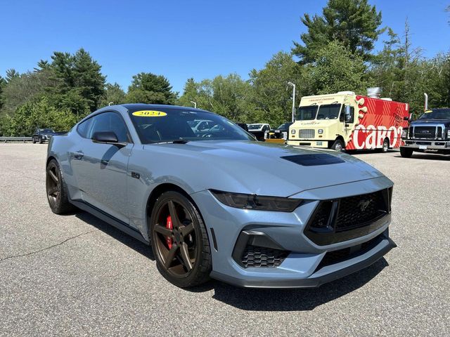 Vapor Blue 2024 Ford Mustang Coupe Rear-Wheel Drive Automatic