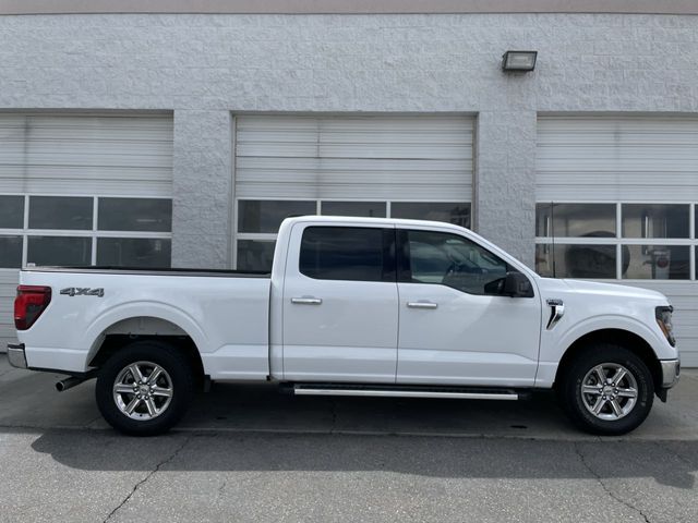 Oxford White 2024 Ford F-150 XLT SuperCrew 4WD Pickup Truck Four-Wheel Drive Automatic