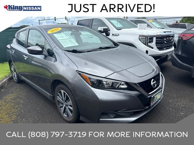 Gray (Gun Metallic) 2022 Nissan LEAF Hatchback Front-Wheel Drive Automatic