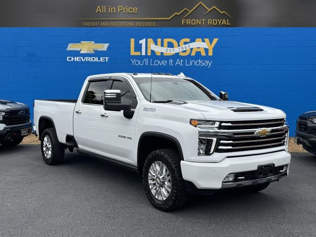 Summit White 2021 Chevrolet Silverado 3500HD Pickup Truck Four-Wheel Drive Automatic