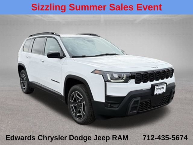 Bright White Clearcoat 2026 Jeep Cherokee SUV / Crossover Four-Wheel Drive Continuously Variable Transmission