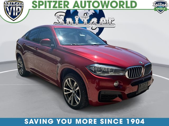Flamenco Red Metallic 2015 BMW X6 xDrive50i AWD SUV / Crossover All-Wheel Drive 8-Speed Automatic
