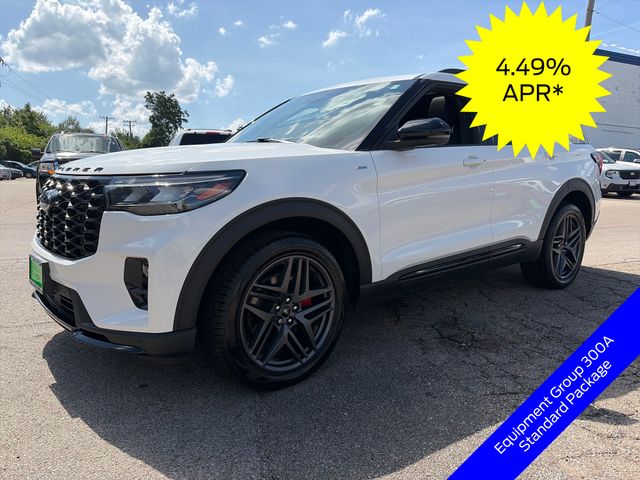 White 2025 Ford Explorer SUV / Crossover All-Wheel Drive Automatic