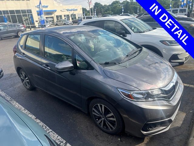 Gray (Modern Steel Metallic) 2019 Honda Fit Hatchback Front-Wheel Drive Continuously Variable Transmission