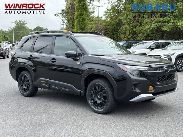 Crystal Black 2026 Subaru Forester Wilderness Crossover AWD SUV / Crossover All-Wheel Drive Continuously Variable Transmission