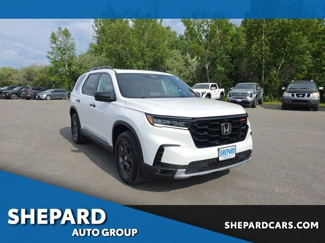 White 2025 Honda Pilot SUV / Crossover All-Wheel Drive Automatic