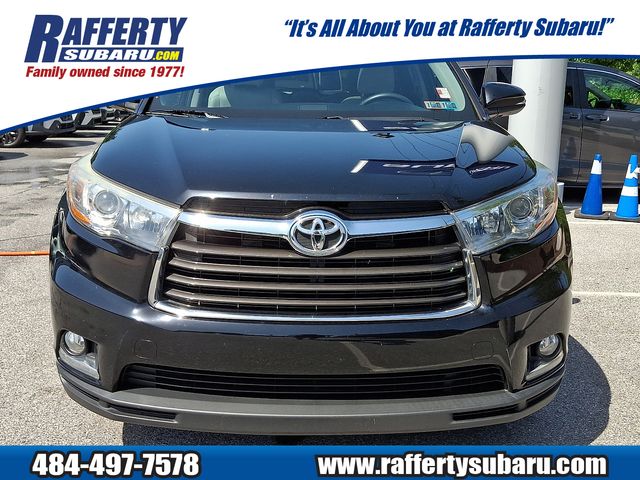 2015 Toyota Highlander Limited Black at Phil Fitts Ford