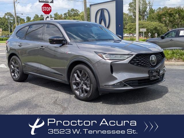 Liquid Carbon Metallic 2024 Acura MDX SUV / Crossover All-Wheel Drive Automatic