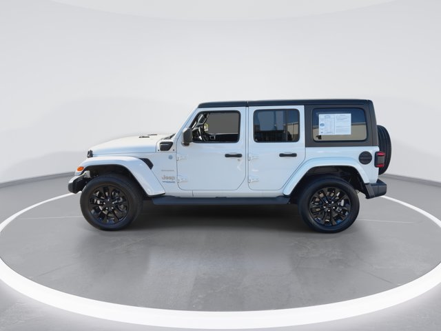 Used 2022 White Jeep Unlimited Sahara 4xe image 5