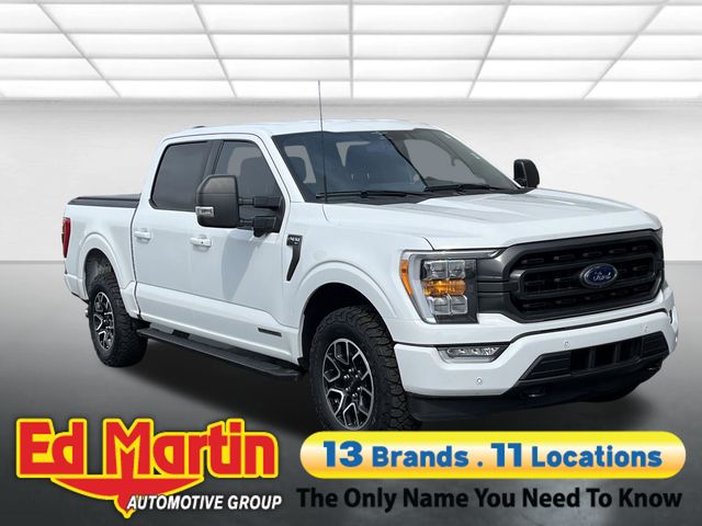 Oxford White 2023 Ford F-150 XLT SuperCrew 4WD Pickup Truck Four-Wheel Drive Automatic