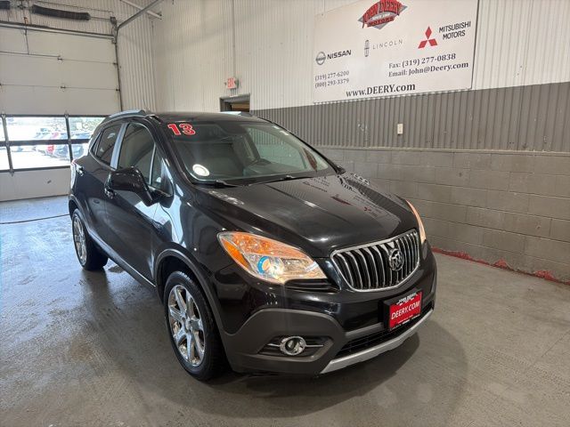 Carbon Black Metallic 2013 Buick Encore Leather AWD SUV / Crossover All-Wheel Drive 6-Speed Automatic