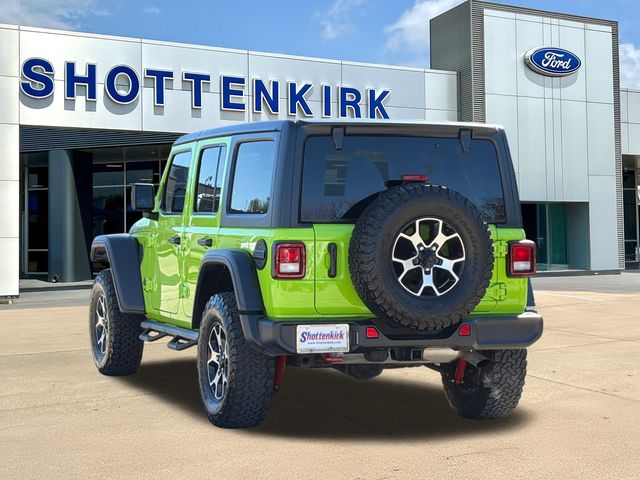 Used 2021 Green Jeep Unlimited Rubicon image 5