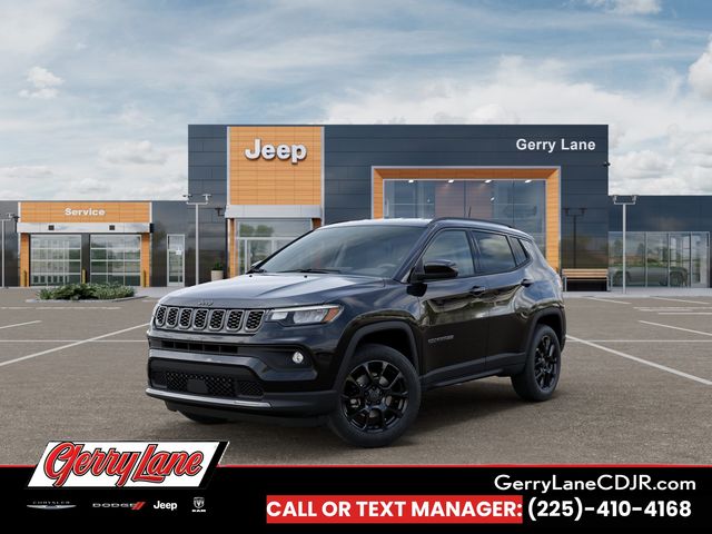 Diamond Black Crystal Pearlcoat 2026 Jeep Compass Latitude 4WD SUV / Crossover Four-Wheel Drive 8-Speed Automatic