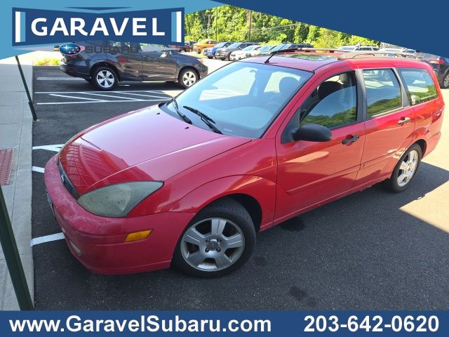 Red 2003 Ford Focus Hatchback  4-Speed Automatic