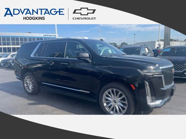 Black Raven 2021 Cadillac Escalade ESV SUV / Crossover Four-Wheel Drive Automatic