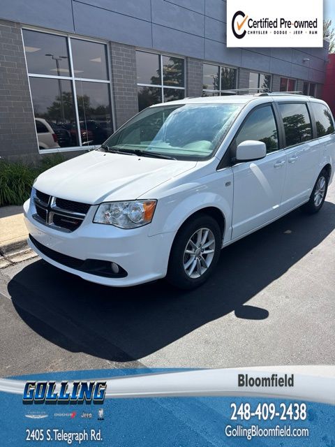 White Knuckle Clearcoat 2019 Dodge Grand Caravan Minivan Front-Wheel Drive 6-Speed Automatic
