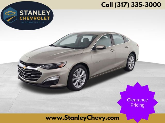 Mineral Gray Metallic 2025 Chevrolet Malibu Sedan Front-Wheel Drive Continuously Variable Transmission