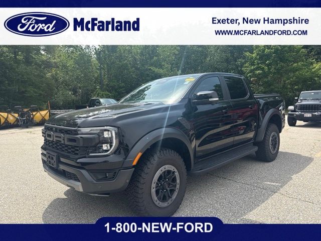 Shadow Black 2024 Ford Ranger Pickup Truck Four-Wheel Drive Automatic