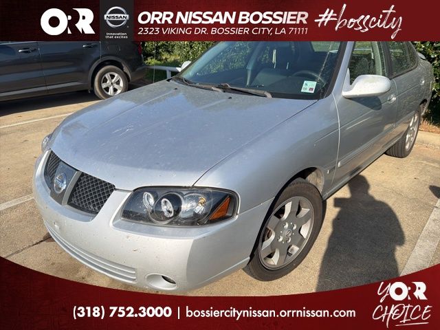 Brilliant Aluminum Metallic 2006 Nissan Sentra 1.8 S Sedan Front-Wheel Drive 4-Speed Automatic Overdrive