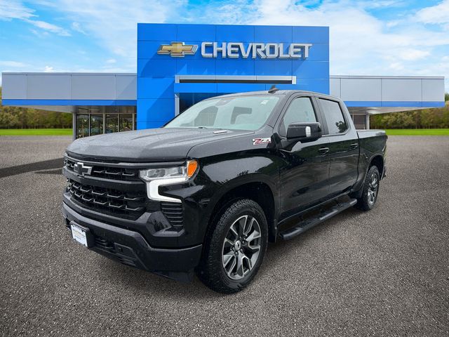 Black 2025 Chevrolet Silverado 1500 Pickup Truck Four-Wheel Drive Automatic