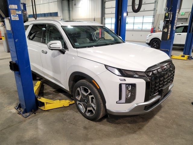 Hyper White 2024 Hyundai Palisade SEL AWD SUV / Crossover All-Wheel Drive 8-Speed Automatic