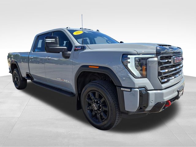 Thunderstorm Gray 2025 GMC Sierra 3500HD Pickup Truck Four-Wheel Drive Automatic
