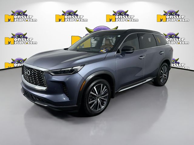 Gray 2023 INFINITI QX60 SUV / Crossover All-Wheel Drive 9-Speed Automatic