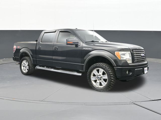 Black 2010 Ford F-150 FX4 SuperCrew 4WD Pickup Truck Four-Wheel Drive 6-Speed Automatic