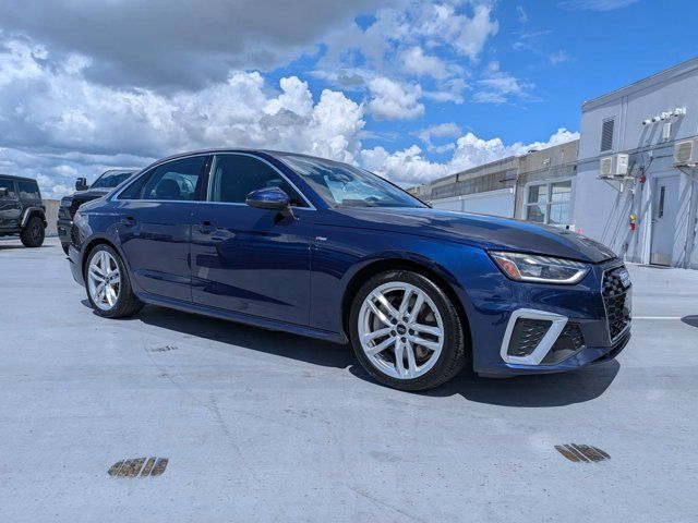 2024 Audi A4 Sedan All-Wheel Drive 7-Speed Automatic