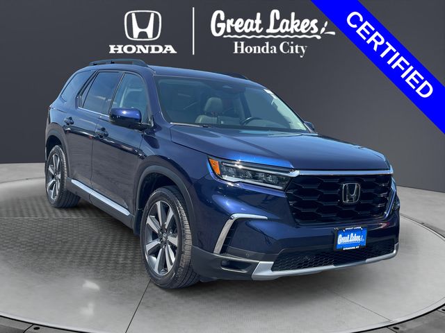 Black (Obsidian Blue Pearl) 2024 Honda Pilot SUV / Crossover All-Wheel Drive Automatic