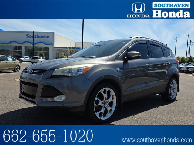 Sterling Gray Metallic 2014 Ford Escape Titanium AWD SUV / Crossover All-Wheel Drive 6-Speed Automatic