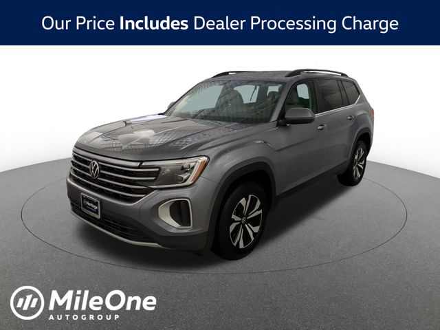 Platinum Gray Metallic 2025 Volkswagen Atlas SUV / Crossover All-Wheel Drive 8-Speed Automatic