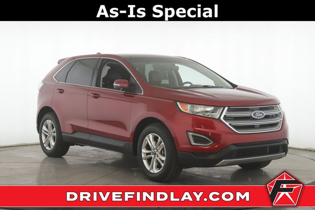 Red (Burgundy) 2016 Ford Edge SEL AWD SUV / Crossover All-Wheel Drive 6-Speed Automatic