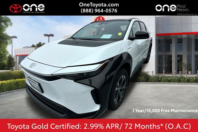 Pearl 2023 Toyota bZ4X SUV / Crossover Front-Wheel Drive Automatic