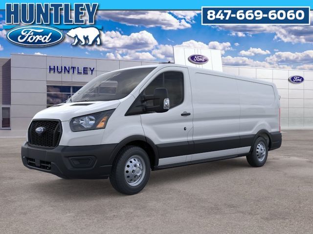 Oxford White 2025 Ford Transit Cargo Van All-Wheel Drive 