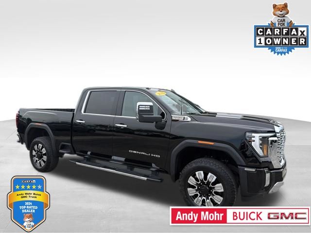 Onyx Black 2025 GMC Sierra 3500HD Pickup Truck Four-Wheel Drive Automatic