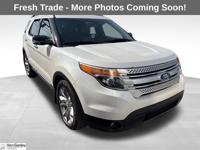 White Platinum Clearcoat Metallic 2015 Ford Explorer XLT SUV / Crossover Front-Wheel Drive 6-Speed Automatic