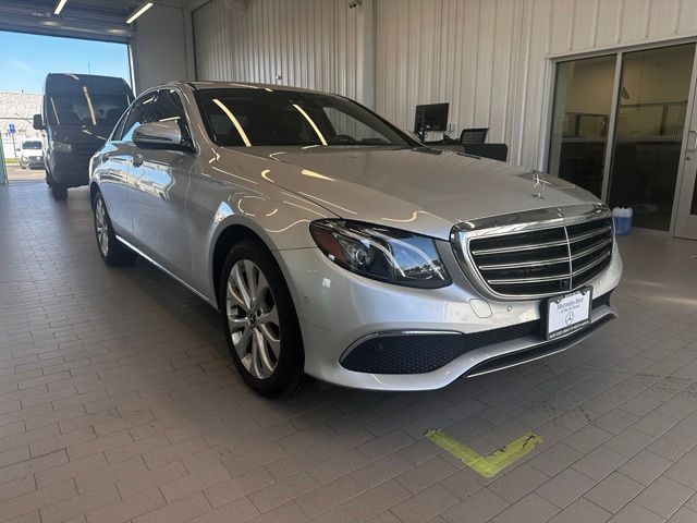 Iridium Silver Metallic 2019 Mercedes-Benz E-Class Sedan All-Wheel Drive 9-Speed Automatic