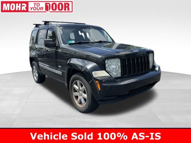 Brilliant Black Crystal Pearlcoat 2012 Jeep Liberty Sport 4WD SUV / Crossover Four-Wheel Drive 4-Speed Automatic