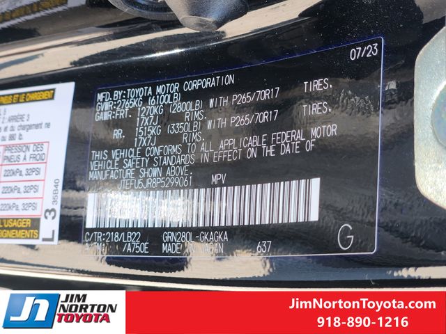 Used 2023 Toyota 4Runner SUV